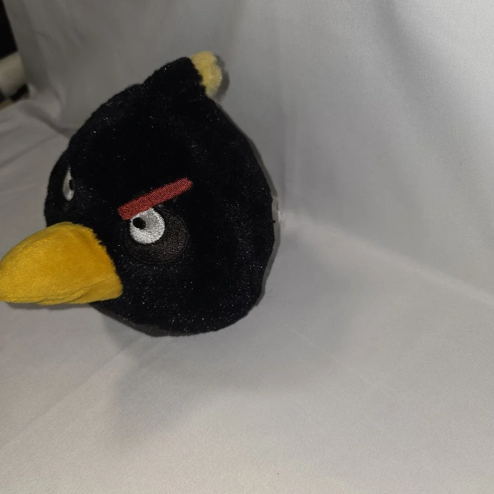 Angry Birds Black Bomb Plush Stuffed Animal 5